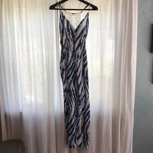 Boutique Tiger/Animal Print Jumpsuit - large